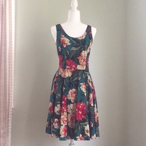 Vintage Floral Dress